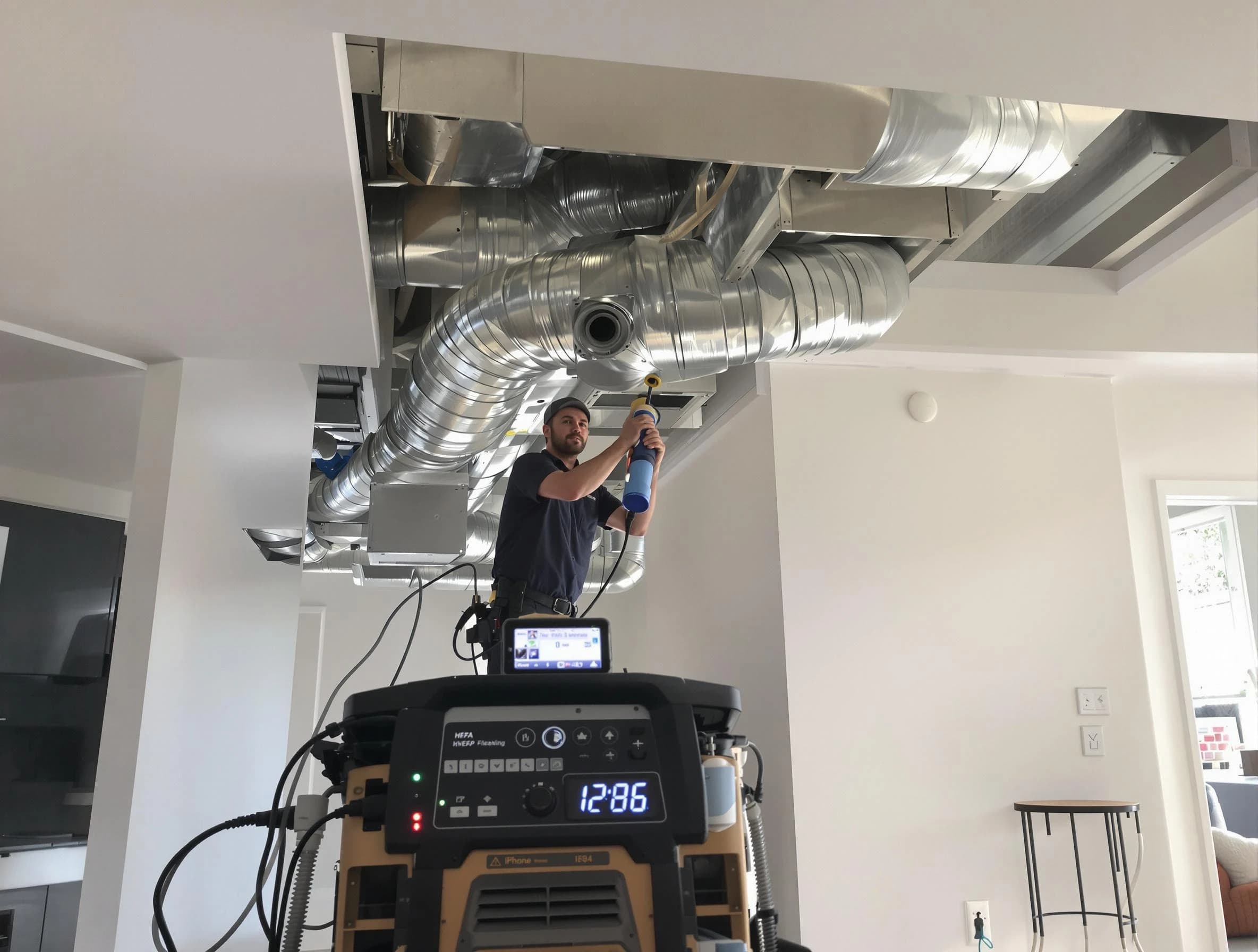 Advanced pure air duct cleaning by Louisville Air Duct Cleaning in Louisville