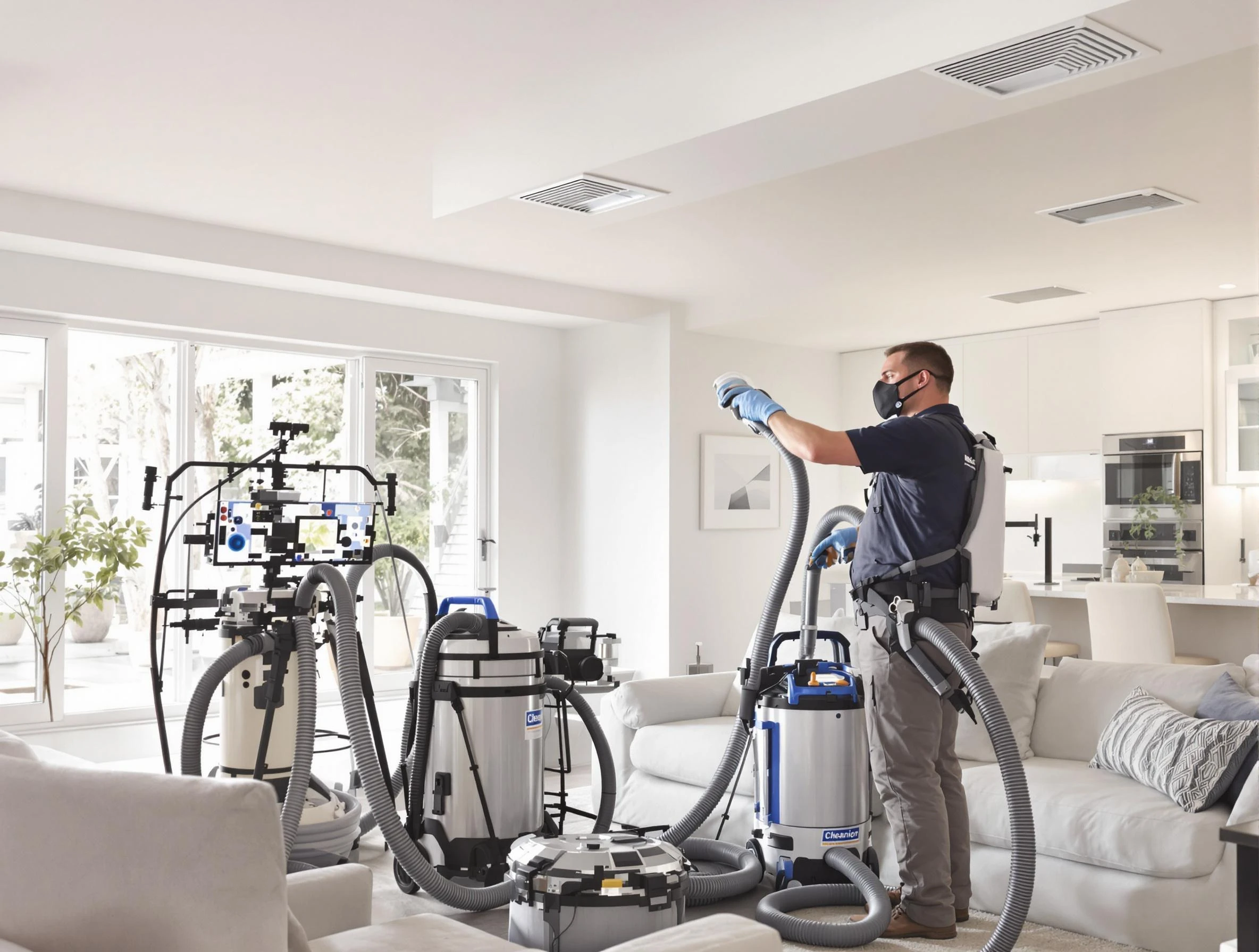 Professional AC duct cleaning by Louisville Air Duct Cleaning in Louisville